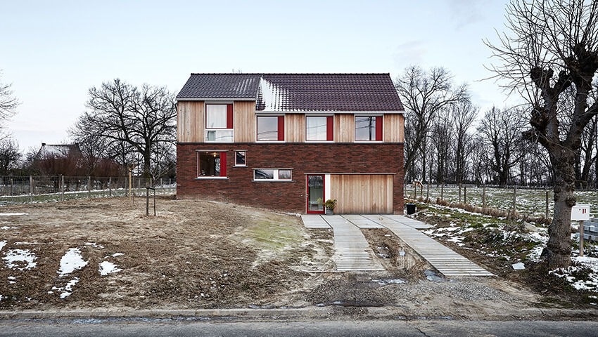 House in Burst / De Smet Vermeulen architecten