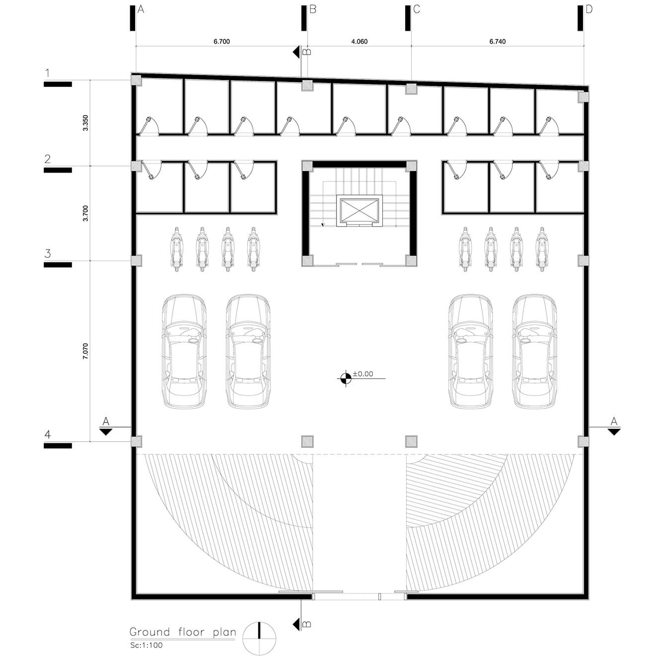 Kahrizak Residential Building #01 / CAAT Studio