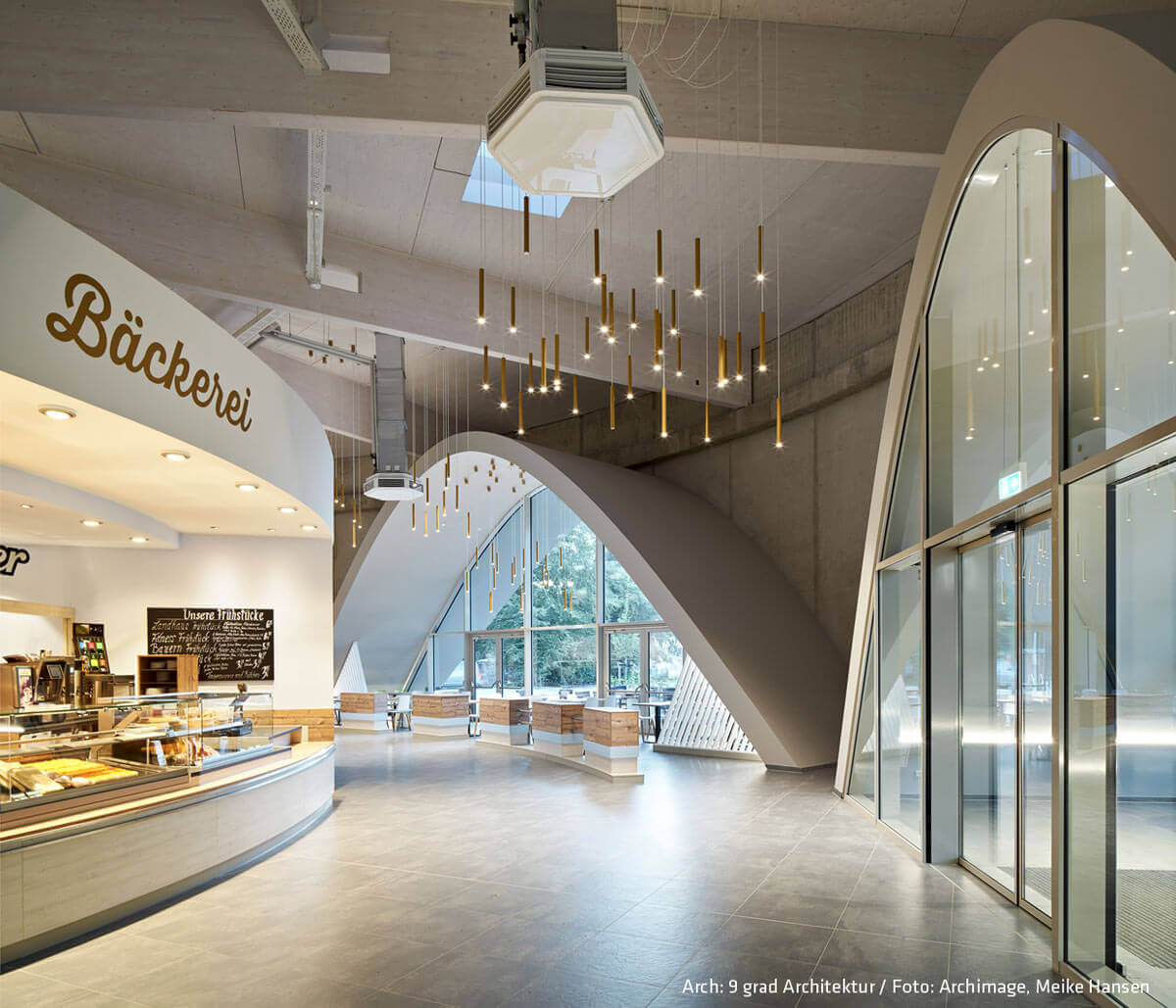 © Archimage, Meike Hansenv - Retail store / Supermarket / neun grad architektur