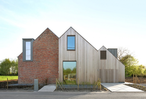 Rural low energy house / Atelier Tom Vanhee